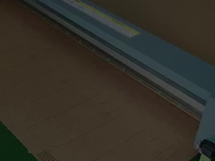 Τυπωτήριος και κοπτήρας μεμβράνης 1510 ενδυμάτων